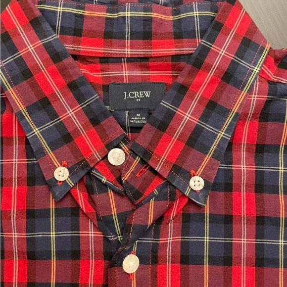 J. Crew Shirts Mens Jcrew Holiday Button Down Shirt M Poshmark